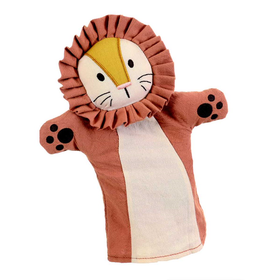 Handpuppe Löwe