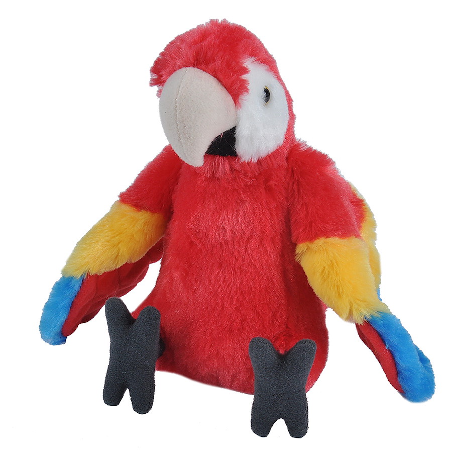 Plüsch Scharlach-Ara Cuddlekin