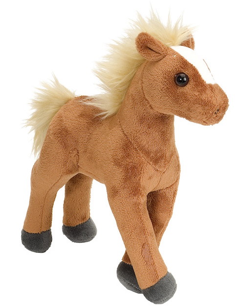 Plüsch Fohlen braun stehend Mini Cuddlekin