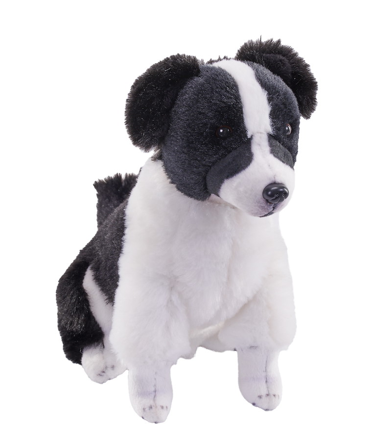 Plüsch Border Collie bellend