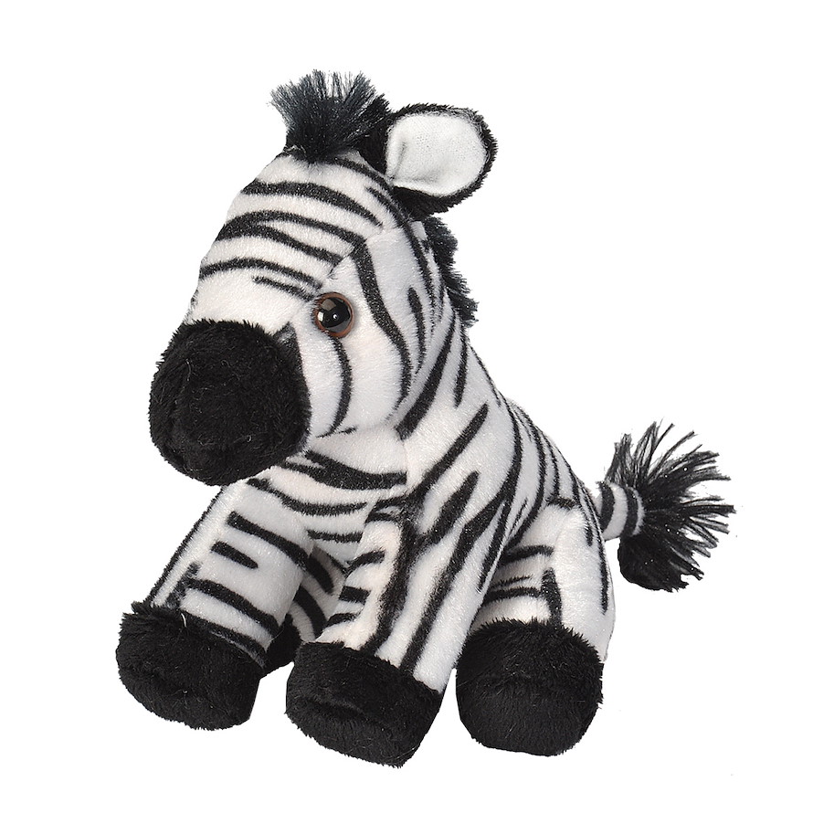 Plüsch Zebra Pocketkins 13 cm