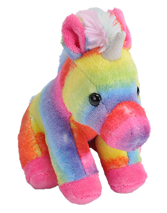 Plüsch Regenbogen Einhorn Pocketkins 13 cm