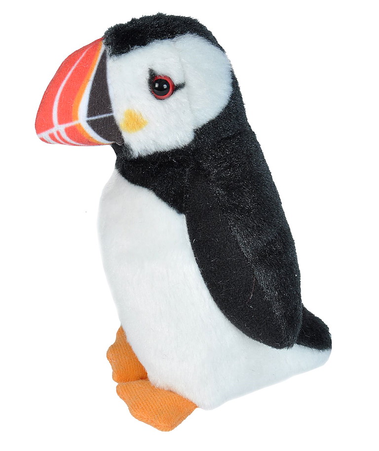 Plüsch Papageientaucher singend RSPB Birds 18 cm mit echten Vogelstimmen