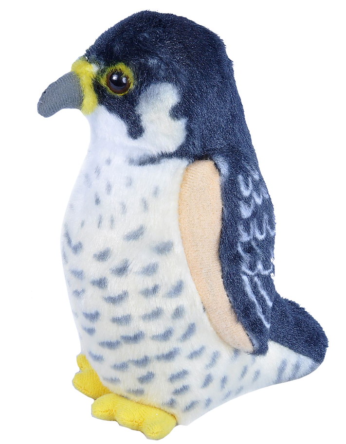 Plüsch Wanderfalke mit Stimme RSPB Birds 18 cm mit echten Vogelstimmen