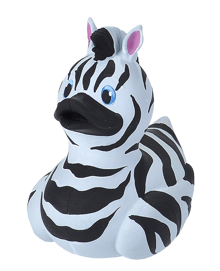 Badeente Zebra