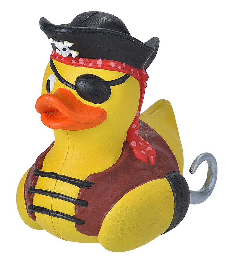 Badeente Pirat