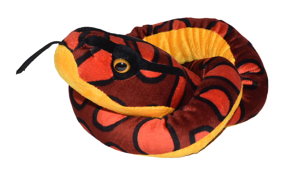 Plüsch Regenbogenboa Snakess 137 cm