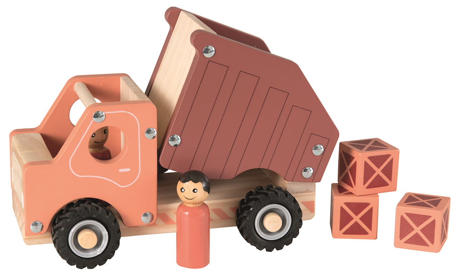 Grosser Kipplastwagen