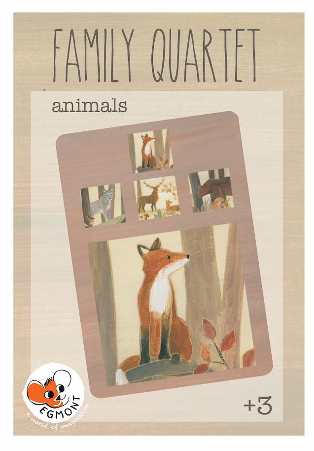 Familien-Quartett Tiere