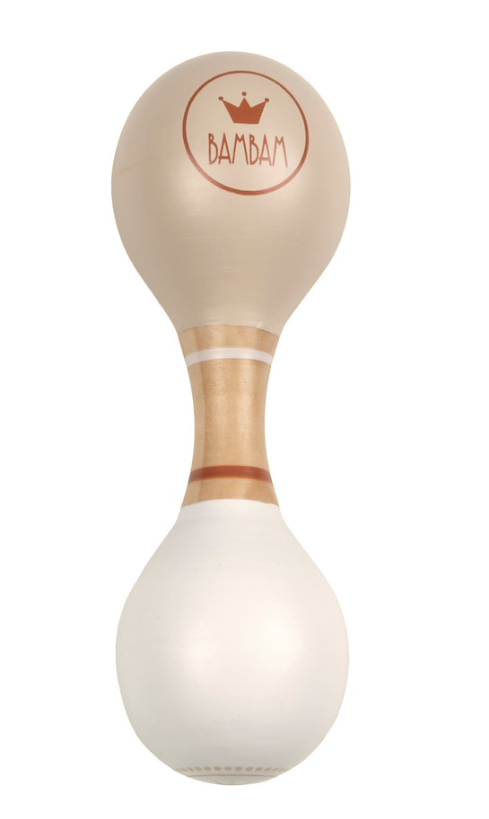 Holz Maracas beige