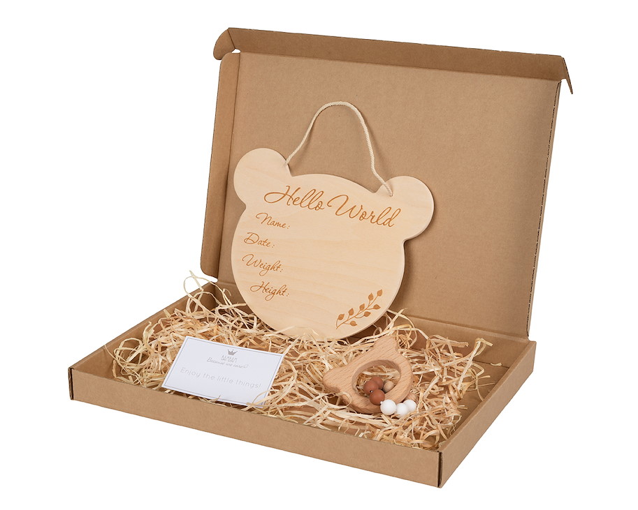 Geschenksbox 'Hello World'