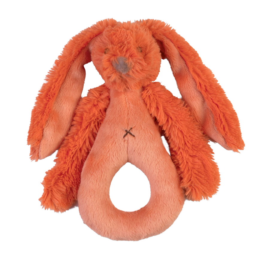 Plüsch Rassel Hase Ritchie orange
