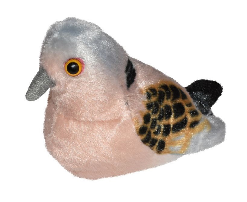 Plüsch Turteltaube singend RSPB Birds 18 cm mit echten Vogelstimmen
