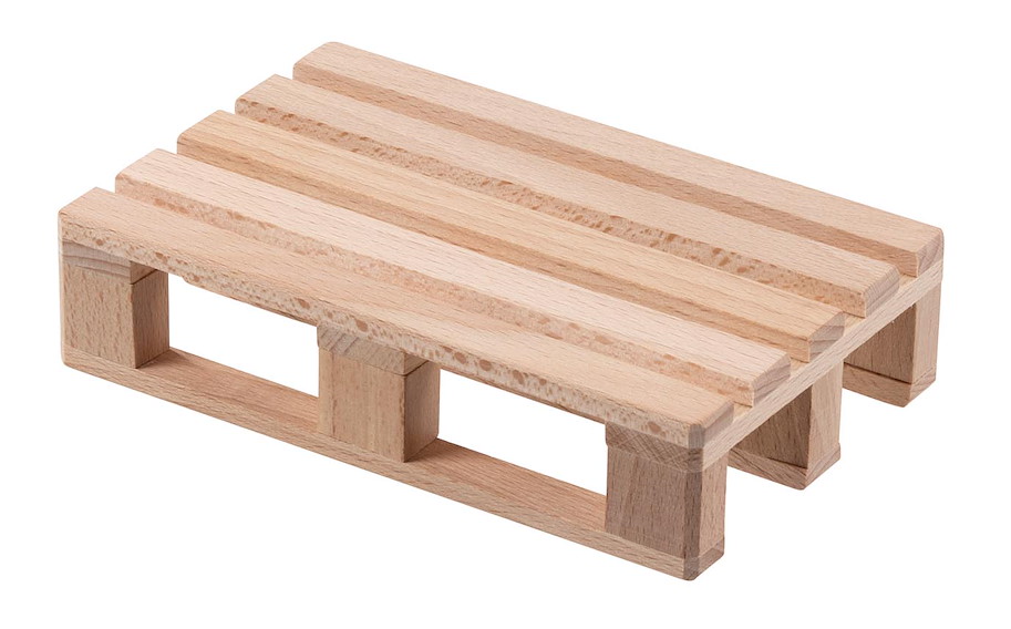 Palette zu Holzbaukränen, 3er Set