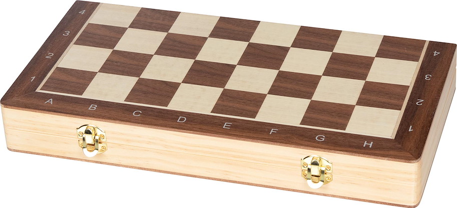 Schach/Dame Spiel 2in1, magnetisch