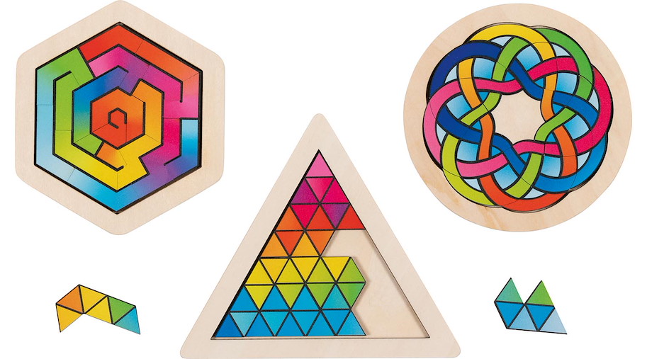 Knobelpuzzles, 9er Set
