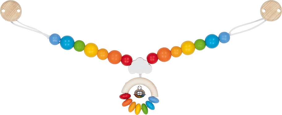 Kinderwagenkette Regenbogen