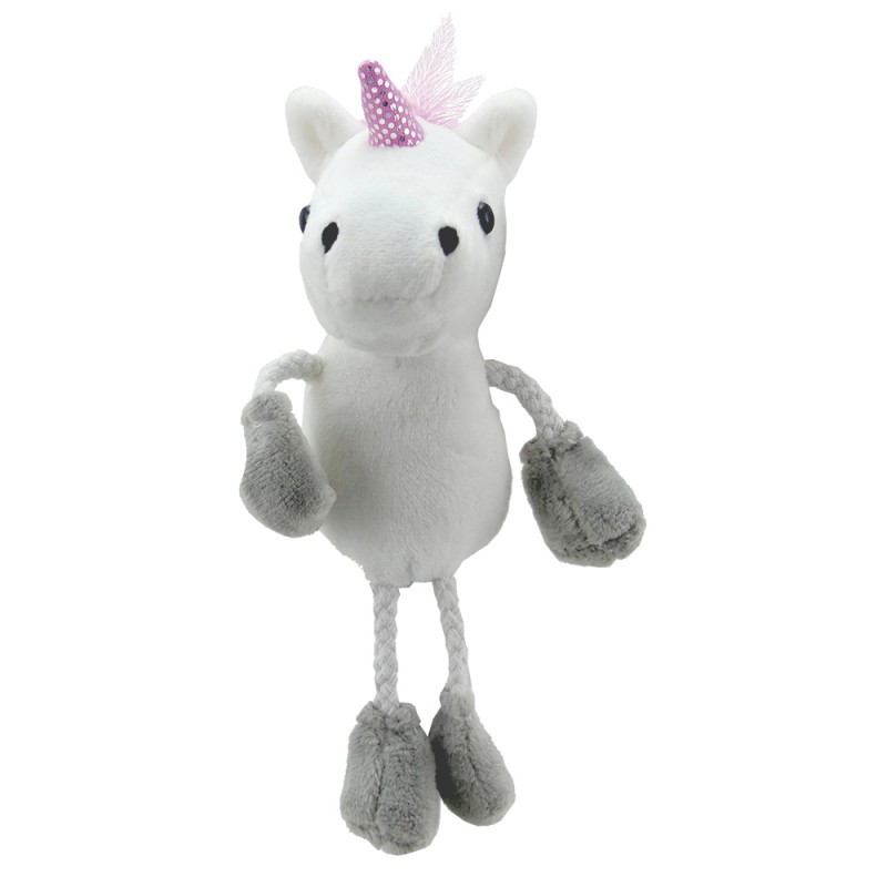 Fingerpuppe Einhorn ca. 13 cm