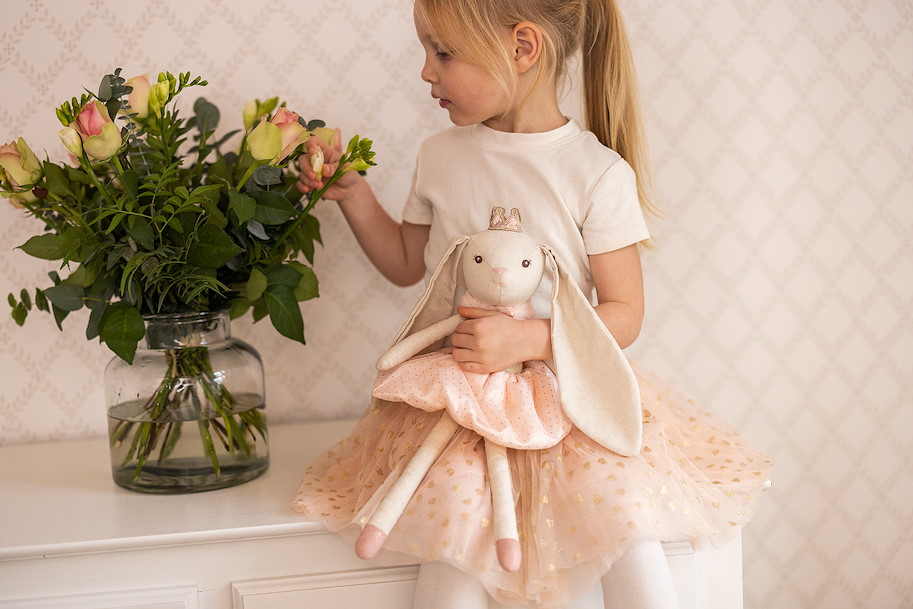 Ballerina Hase mit Silberkrönchen
