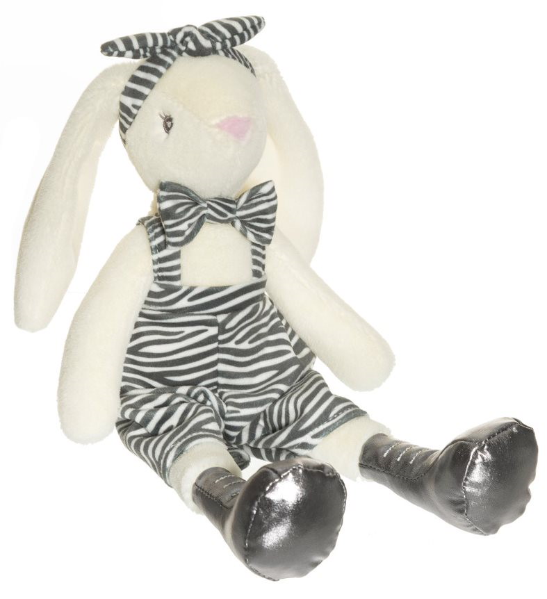 Plüsch Häschen Zoe mit Zebraanzug