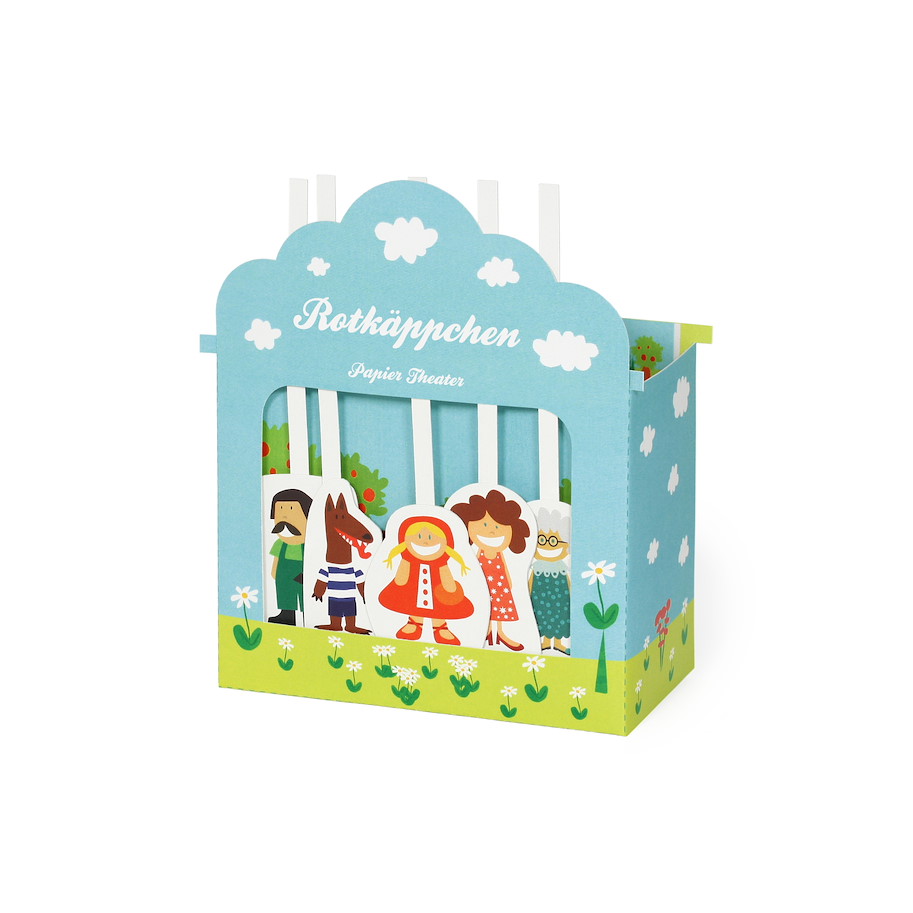 Papiertheater Rotkäppchen