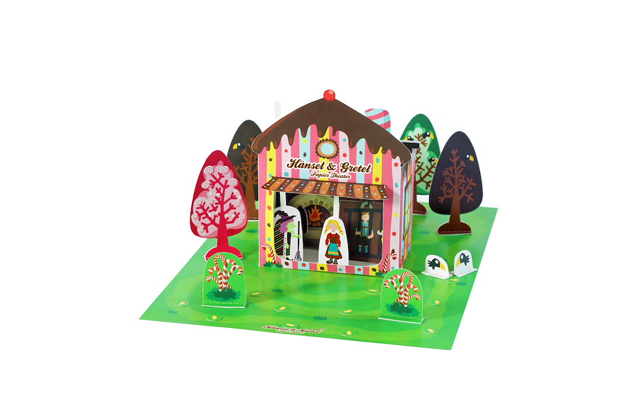 Hänsel & Gretel Papierspielzeugset