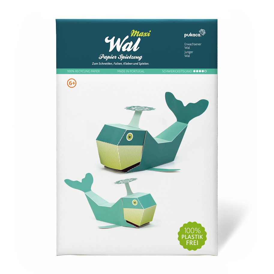 Maxi Wal Papierspielzeug