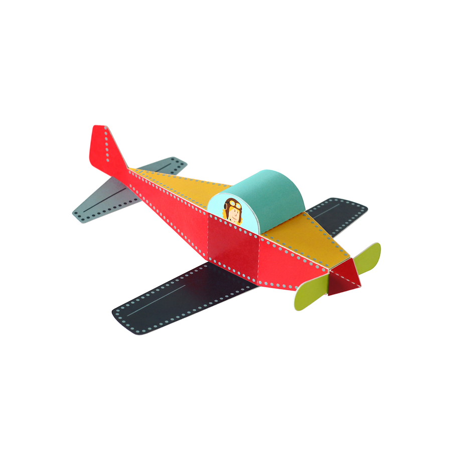 Flugzeug Papierspielzeug