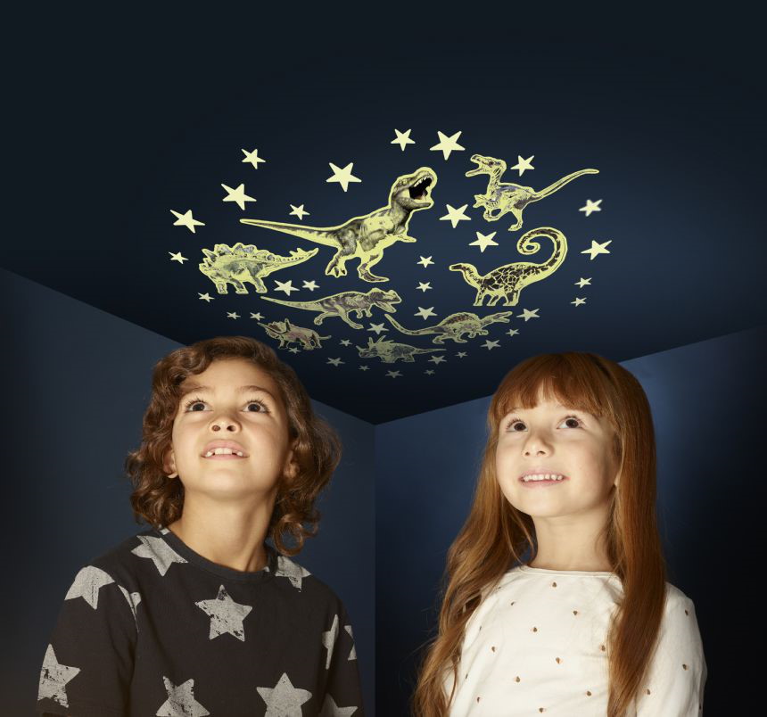 Sterne & Dinosaurier Glow in the Dark