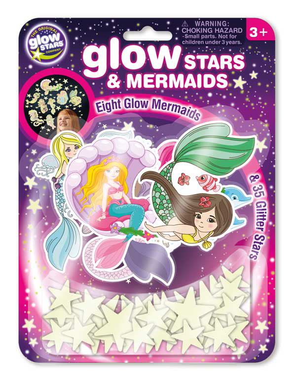 Sterne & Meerjungfrauen Glow in the Dark