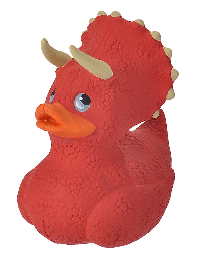 Badeente Triceratops