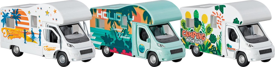 Wohnmobil, Rückzugmotor, 3-fach sortiert