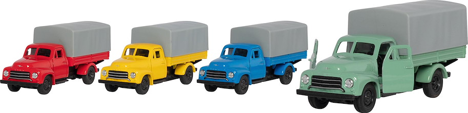 Opel Blitz (1952), 1:34-39, Rückzugmotor, 4-fach sortiert