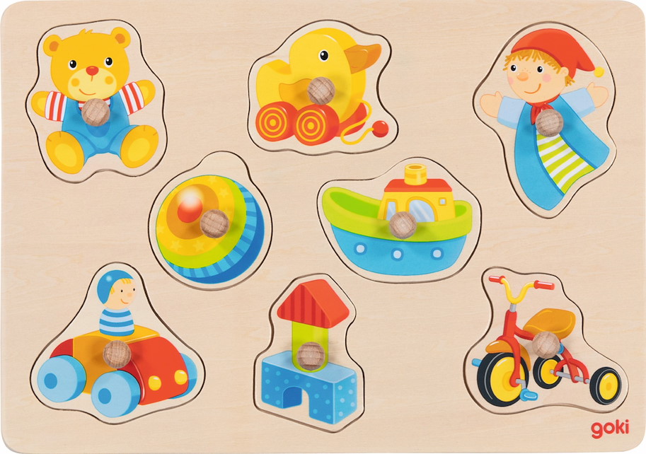 Steckpuzzle Mein erstes Spielzeug 8 Teile