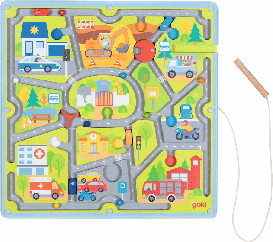 Magnetlabyrinth Kleine Stadt