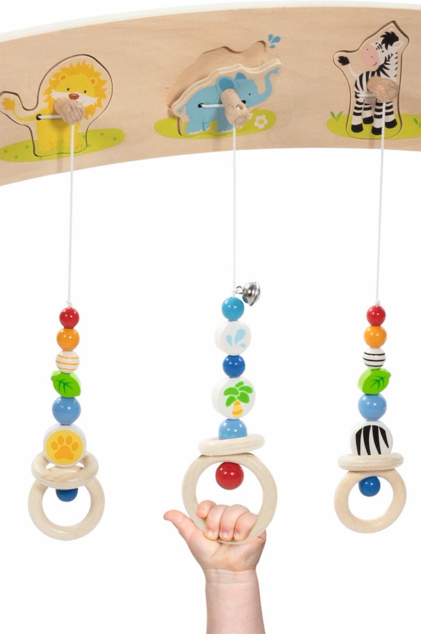 Baby-Fit Tierstimmen Wilde Tiere, Greif- und Spieltrainer
