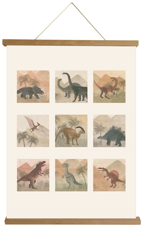 Poster Dinosaurier