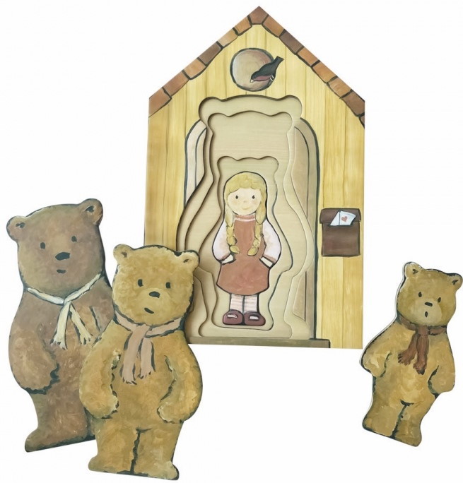 Schichtenpuzzle Goldlöckchen
