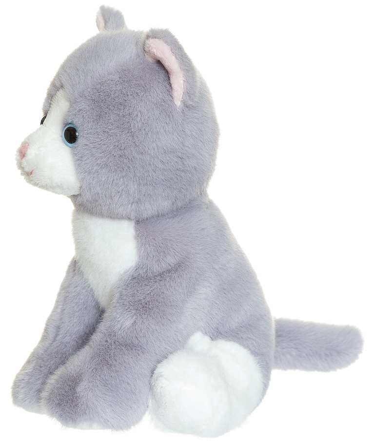 Plüsch Katze grau