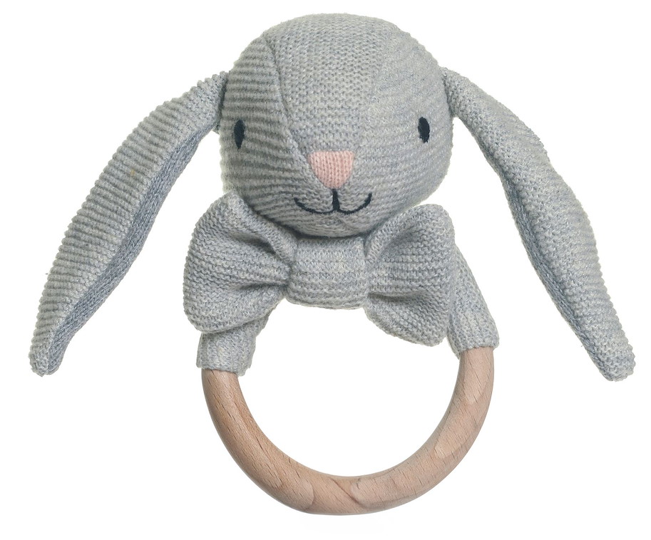 Rassel Hase Teddy Baby