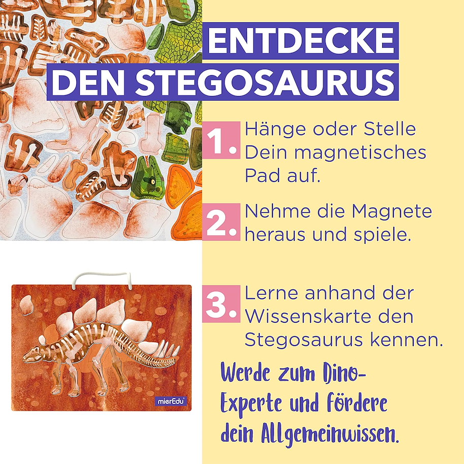 Magnet Pad - Stegosaurus