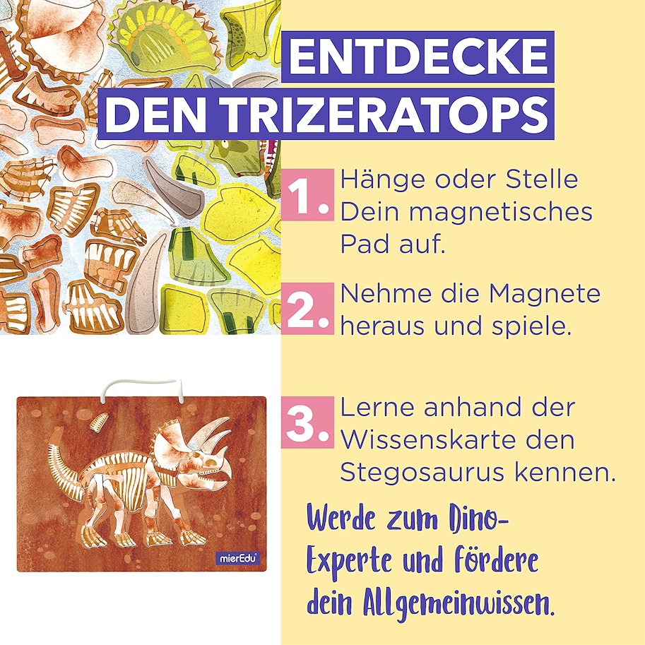 Magnet Pad - Triceratops