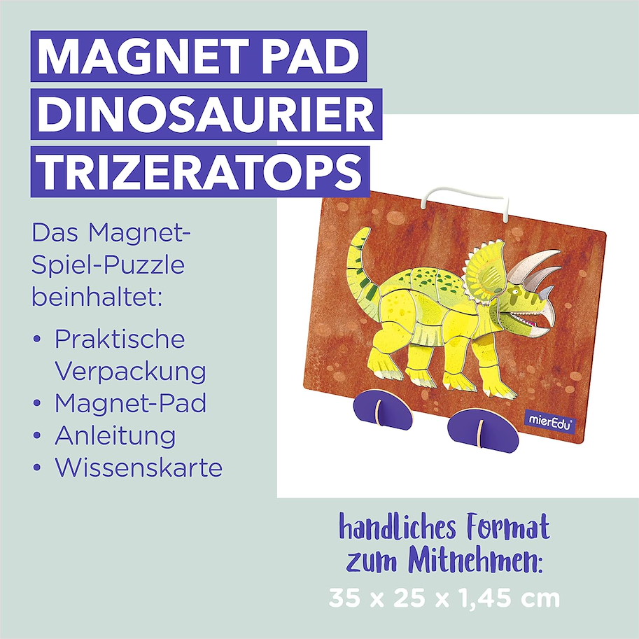 Magnet Pad - Triceratops
