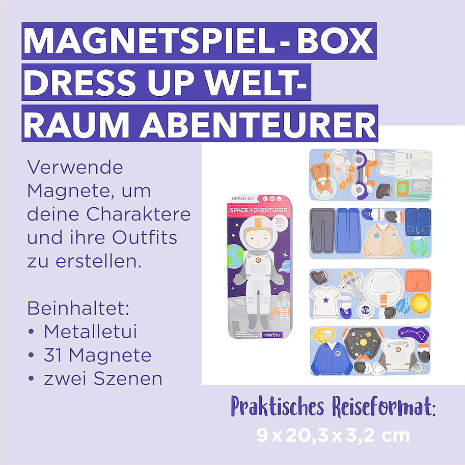Reise-Magnetspielbox - Astronaut