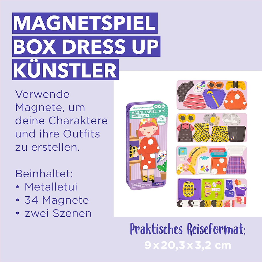 Reise-Magnetspielbox - Künstlerin