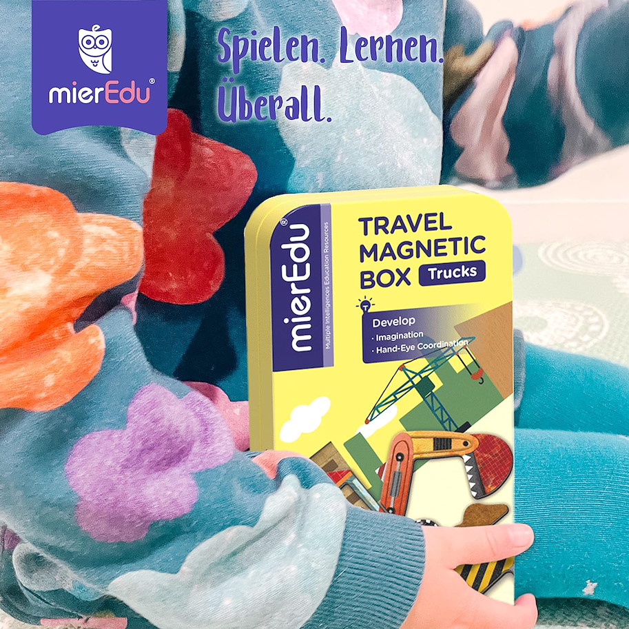 Reise-Magnetspielbox - Trucks