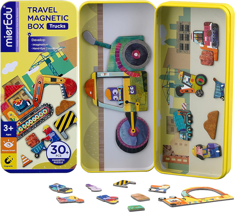 Reise-Magnetspielbox - Trucks