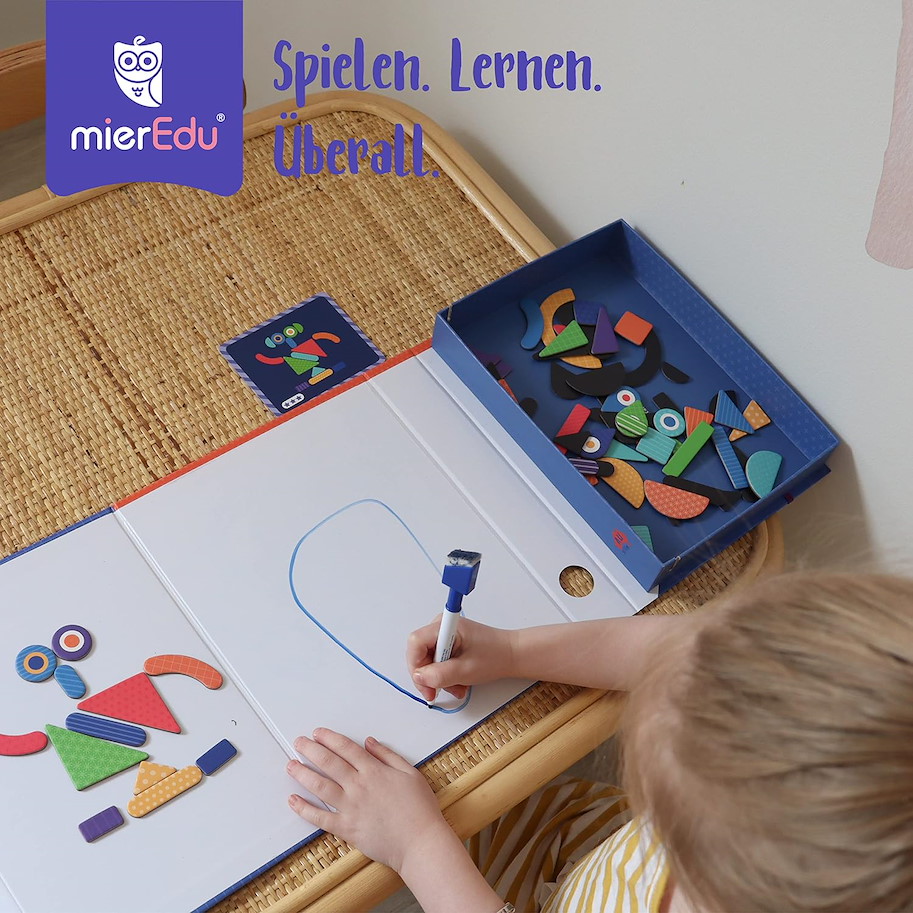 Kreative Magnet-Spiel-Box - Formen