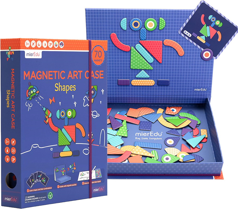 Kreative Magnet-Spiel-Box - Formen