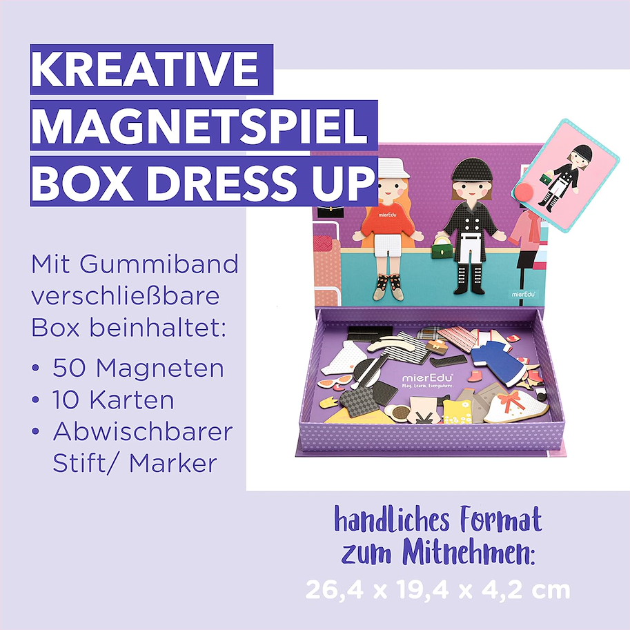 Kreative Magnet-Spiel-Box - Verkleiden